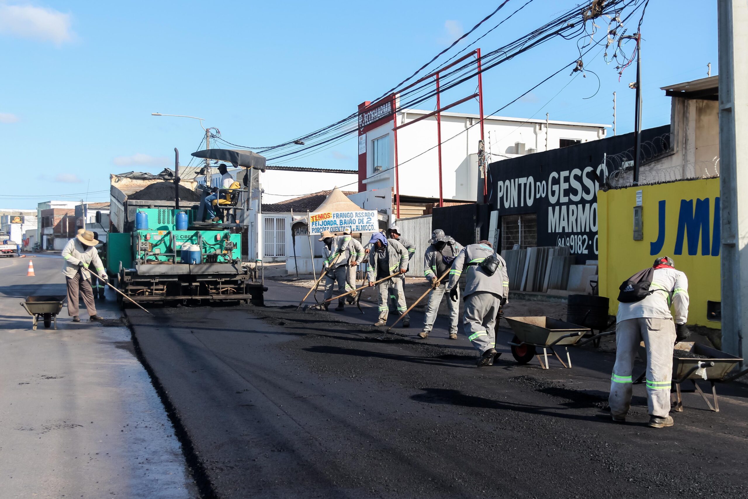 Prefeitura avança nas obras de duplicação da RN-313